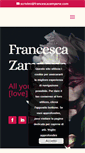 Mobile Screenshot of francescazampone.com